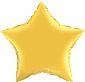 Gold Star Shaped Balloon, 20"